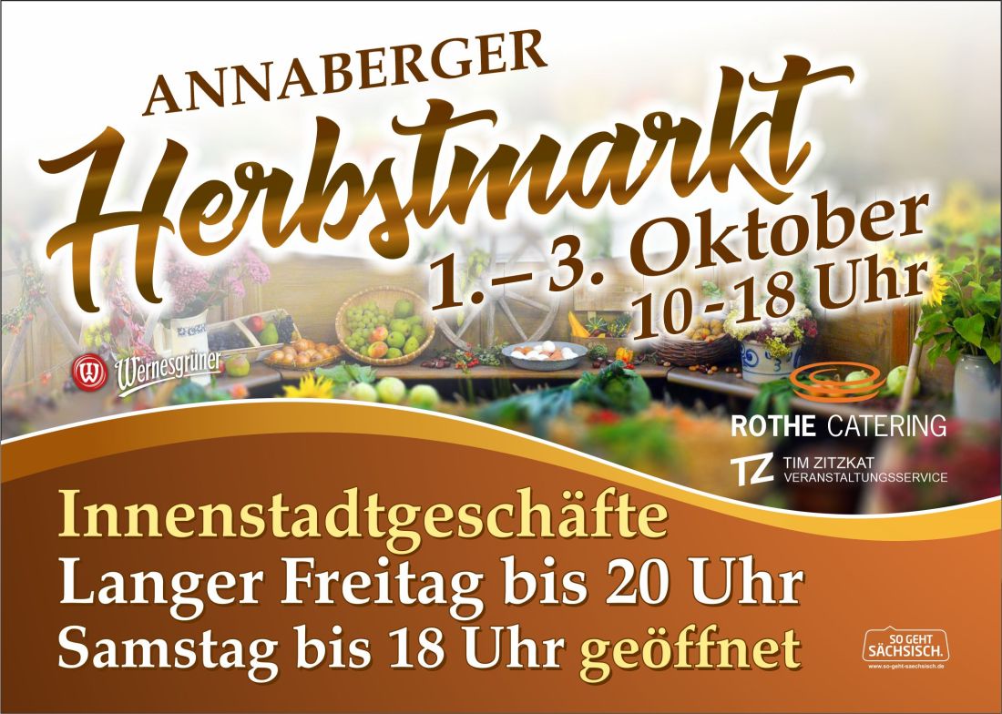 Herbstmarkt und verkaufsoffener Sonntag in Annberg-Buchholz